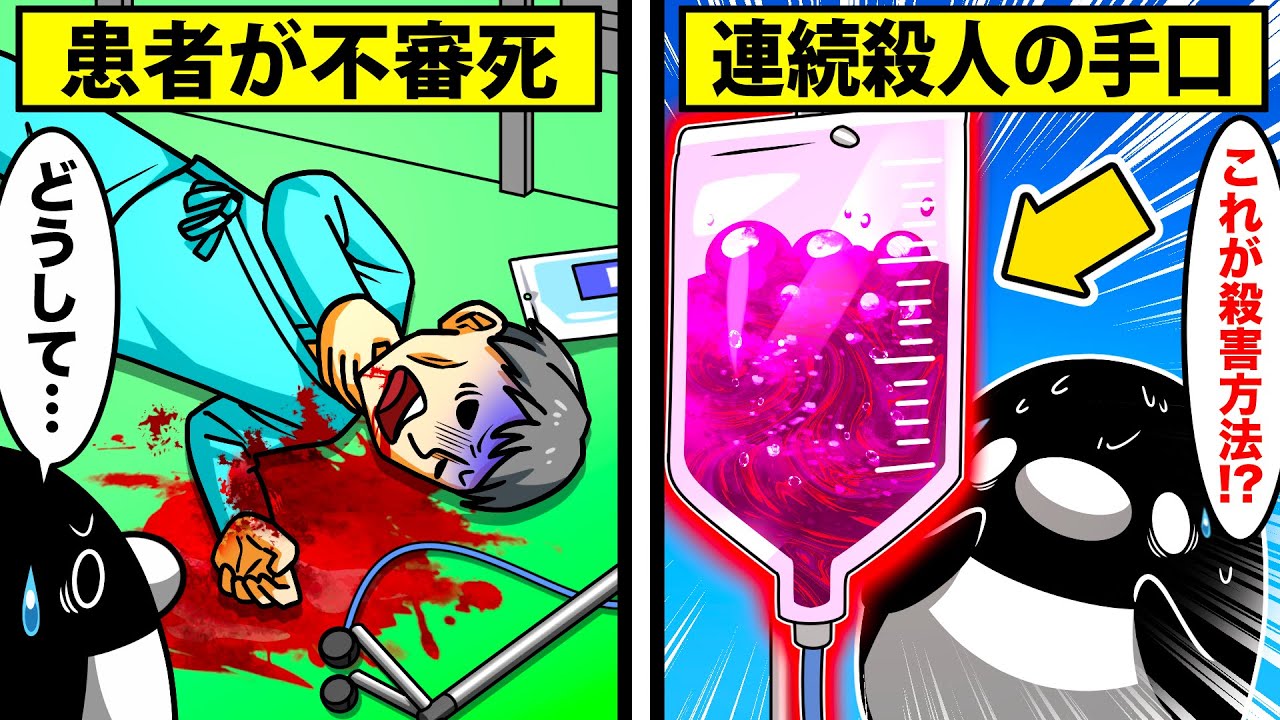 【実話】3か月で48名の患者が⚪︎された衝撃の手口とは【アニメ】