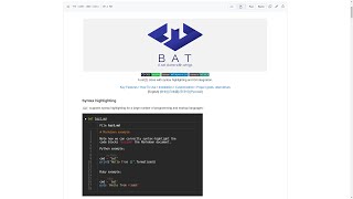 Set your git pager to bat to add syntax highlighting