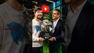 MrBeast 500M Play Button 😳 YouTube CEO ने खुद दिया ये Secret Award