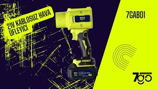 32.000 Rpm Turbo Güçlü 7Go Hava Üfleyici Kablosuz, Güçlü Ve Taşınabilir Temizlik Deneyimi