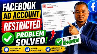 Facebook ad account restricted problem solved