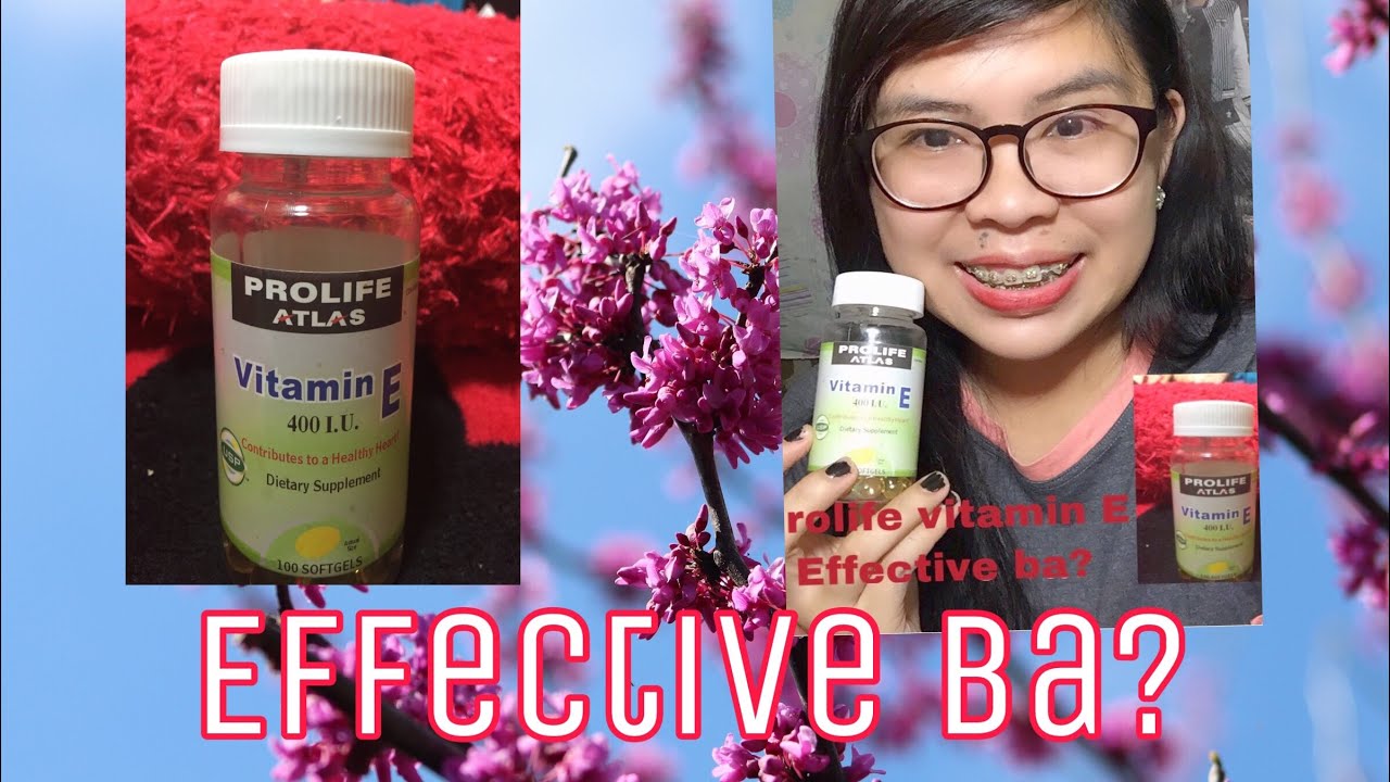 Prolife atlas vitamin E review YouTube