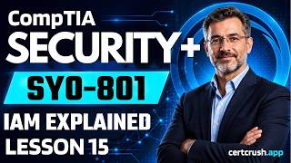 Security+ SY0-801 Identity and Access Management Explained (Lesson 15)
