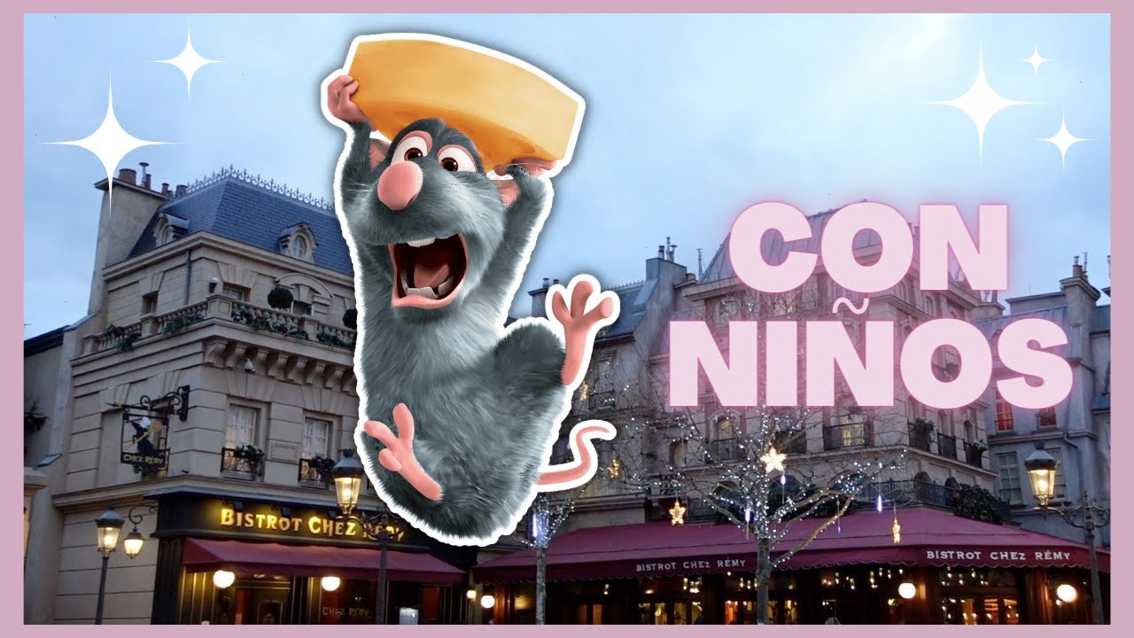 🧀 Bistrot Chez Rémy 🐭 ¿Una buena opción de restaurante de mesa para niños en Disneyland Paris?