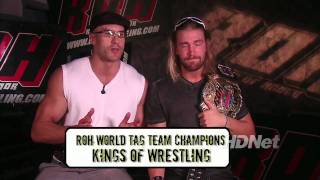 Roh Glory By Honor Ix - Kings Of Wrestling On Haas & Benjamin - September 11Th - Gofightlive.tv