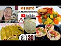 ‼️RETO: Cocinar un día con $30 (MXN) para mi SOLA me retó @Mami Ideas, canal de YT😱 MUCHA COMIDA‼️