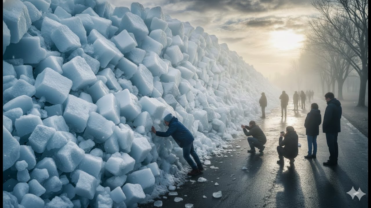 Satisfying Winter Moments Caught on Camera