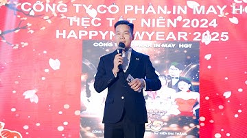 Tiệc Tất Niên 2024 HappyNewYear 2025 | Công Ty Cổ Phần In May HGT