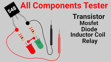 DIY All Components Tester | Test Transistors, MOSFETs, FETs & Capacitors