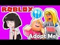 Печаль в Роблокс Roblox Adopt Me с Машкой