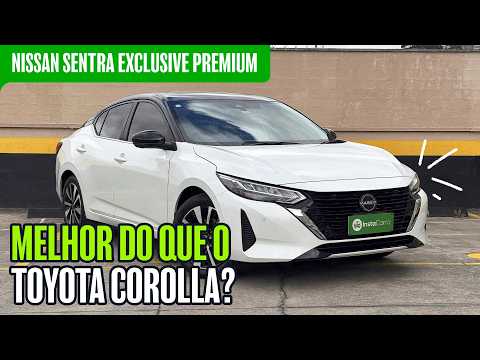 O rival esquecido do Corolla? 🤔 Avaliação do Carro Nissan Sentra Exclusive Premium 2026