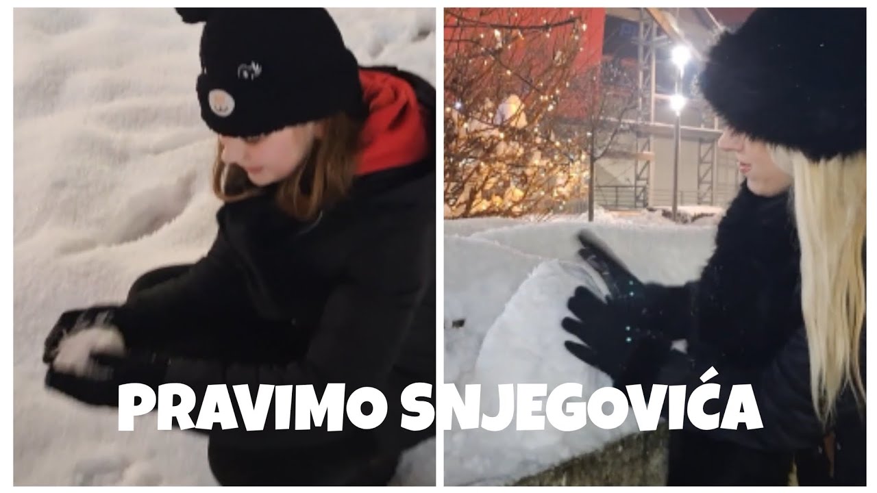 Pravimo snjegovića