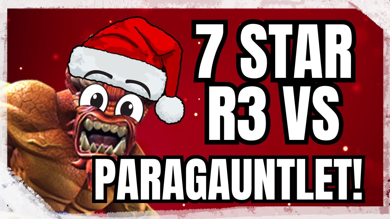 Mangog Runs Through Every Single Paragauntlet Boss! 7 Star Rank 3 Gameplay!