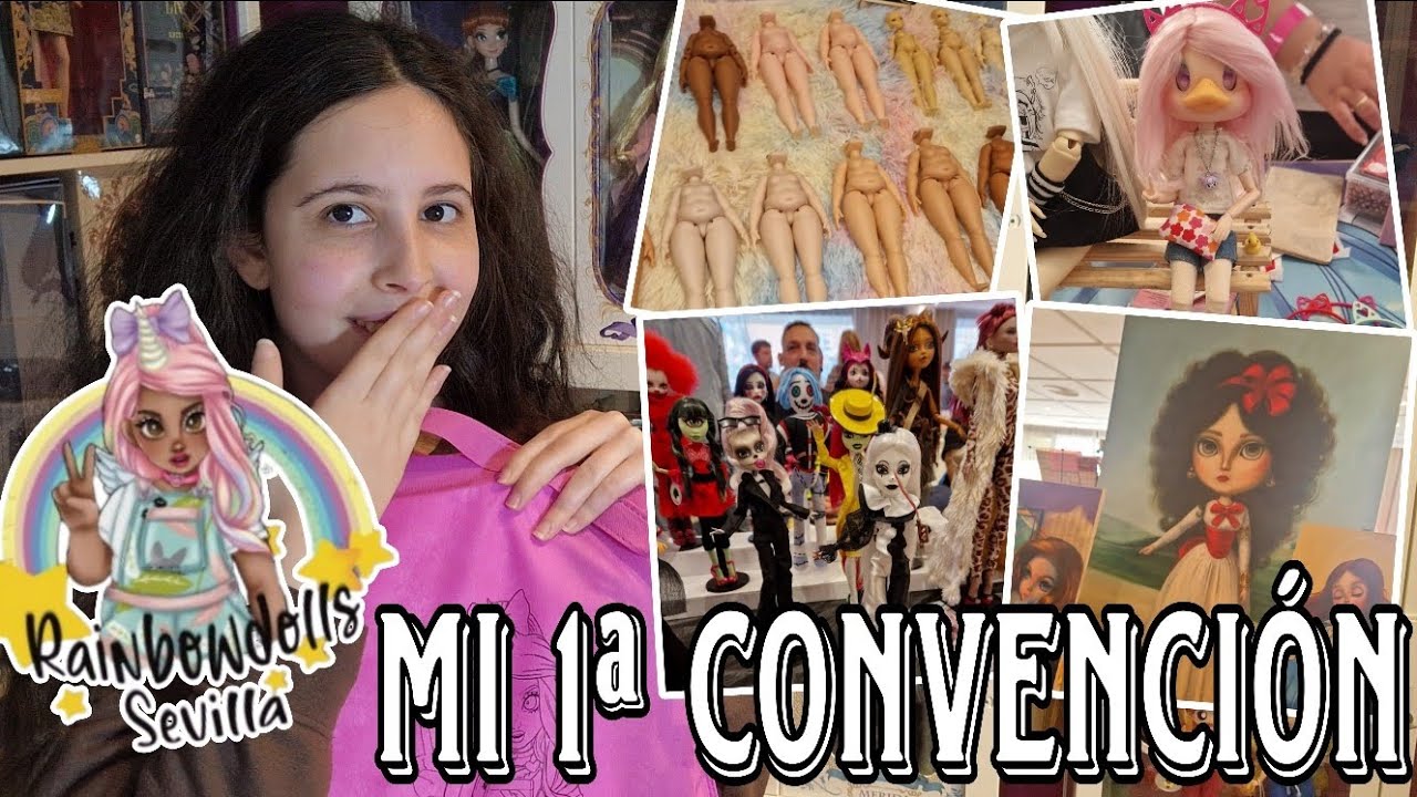VOY A MI 1ª CONVENCIÓN | Rainbow Dolls Sevilla 2026 (parte 1) #muñeca #coleccion #evento #convencion