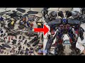 “拼”个一米高的天火擎天柱！| &quot;Build&quot; a 40 inch Jetpower Optimus Prime!