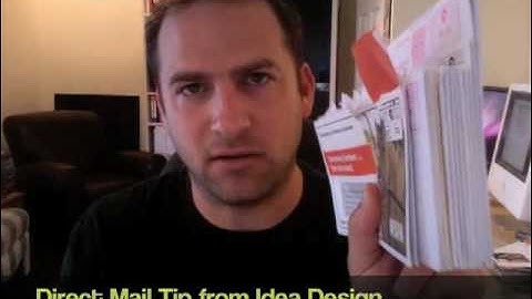 Direct Mail Tip #1
