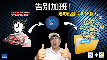 快下班老板让我手动扒光PDF图片？用AI+Python，一键批量提取PDF所有图片，告别加班！ | 办公自动化神器