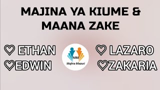 MAJINA 4 YA KIUME KIKRISTO NA MAANA ZAKE | LAZARO EDWIN ZAKARIA & ETHAN