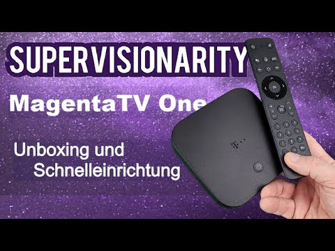 MagentaTV One Box ausgepackt & schnell eingerichtet