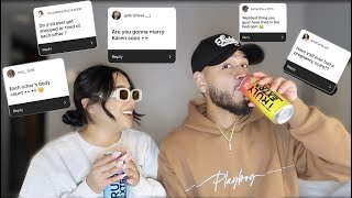 COUPLES PLAY TRUTH OR DRINK! *JUICY QUESTIONS ONLY*