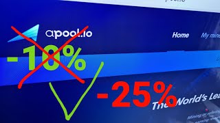 Майнинг qubic на Apool . Статистика за неделю.