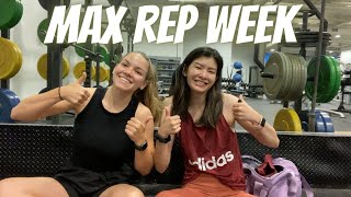 LIFT WEIGHTS WITH US: mic'd up gym session for MAX REP WEEK by Rachel Lin 162 views 9 months ago 9 minutes, 47 seconds