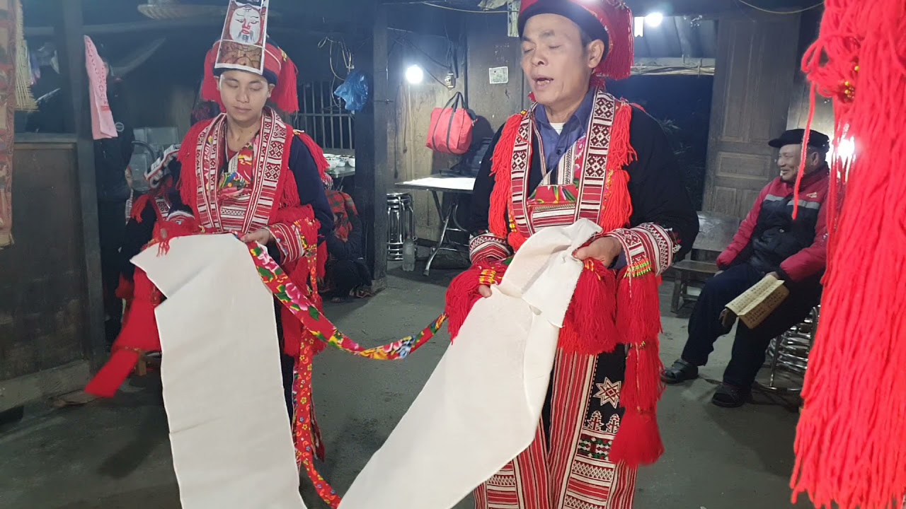 Phần 2 lễ cấp sắc dao đỏ| Pú vlog