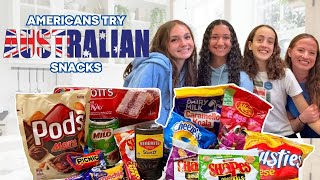 Americans Try AUSTRALIAN Snacks