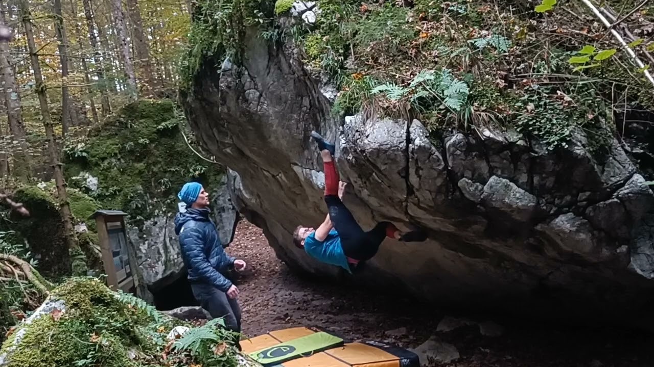 Hip Hop 7a. (Saalachtal, Fuchsloch)