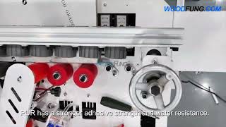 Watch The My201 Pur Edge Banding Machine In Action Self-Cleaning Glue Pot