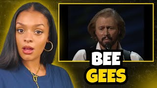 FIRST TIME HEARING Bee Gees - Our Love (Don't Throw It All Away) LIVE (1997) REACTION | Rere Reacts