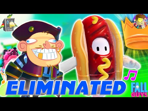 FALL GUYS: ULTIMATE KNOCKOUT 🎵 "Eliminated" (Raptain Hook Gaming Music Video)