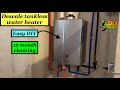 Descale Rinnai Tankless water heater - DIY