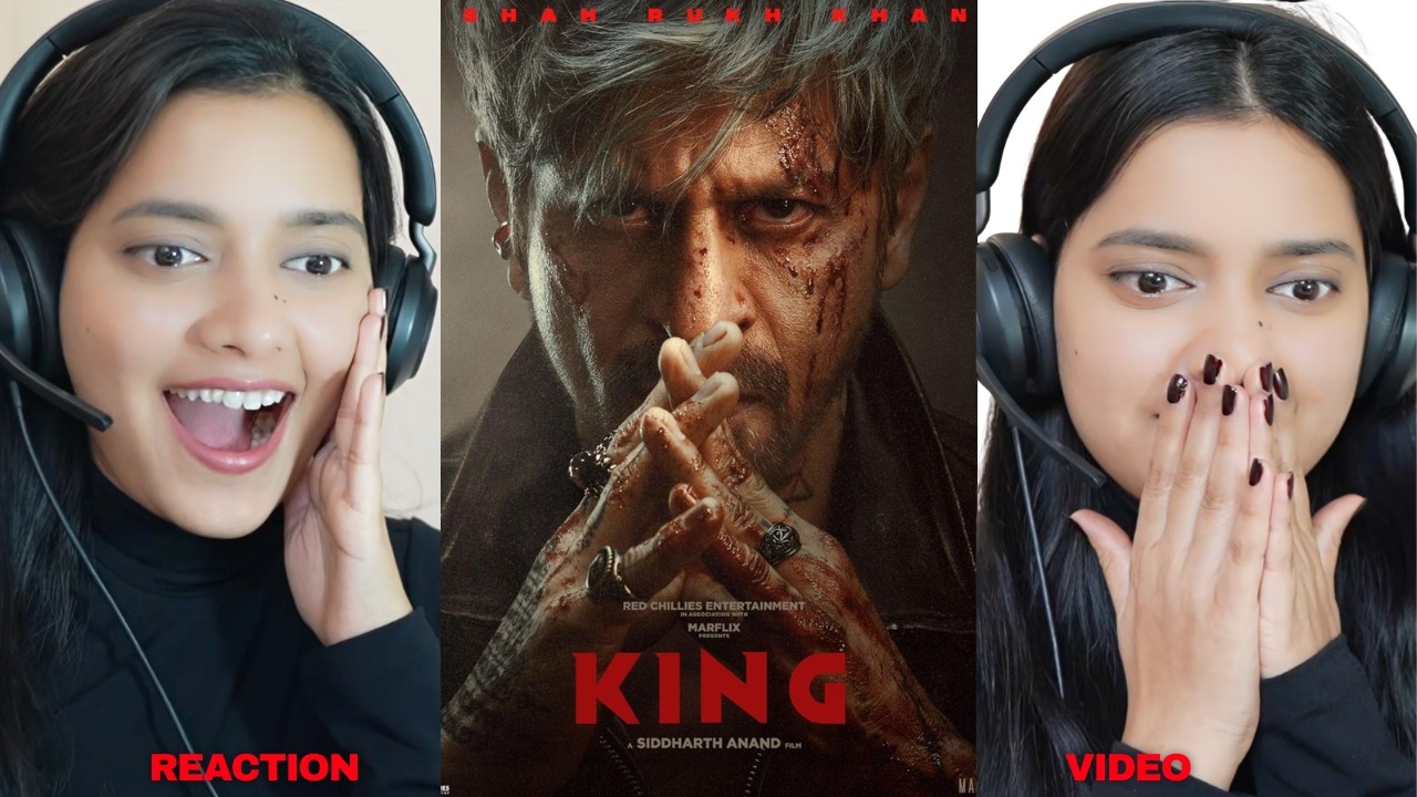 REACTS TO KING OFFICIAL TITLE REVEAL!! DATE ANNOUNCEMENT | SHAH RUKH KHAN |
