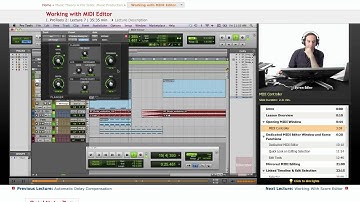 Pro Tools: Working with MIDI Editor