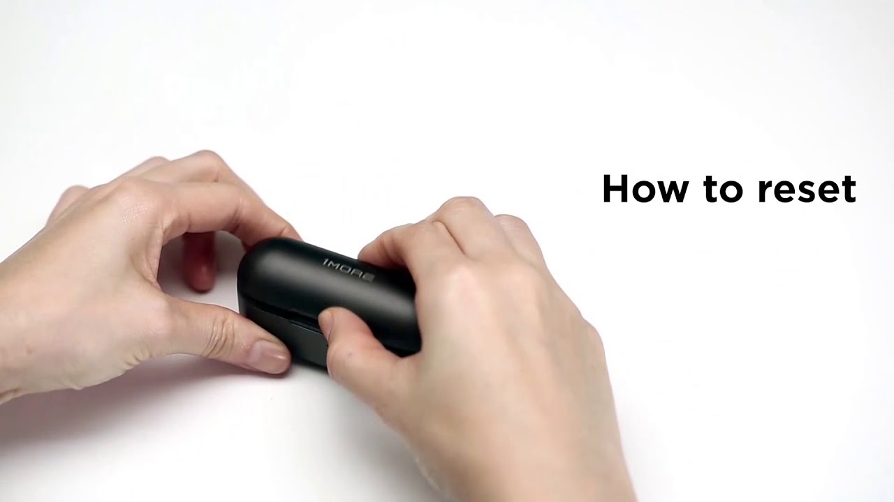 How to reset the 1MORE True Wireless ANC/EHD9001TA