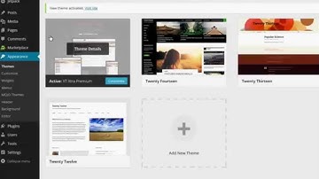 Video Showing How To Install The XT-Xtra Wordpress Theme