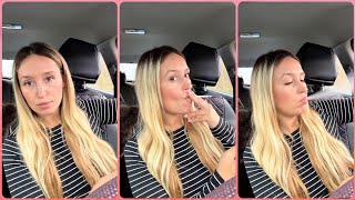 Smoking Girl in Car 🖤🚗