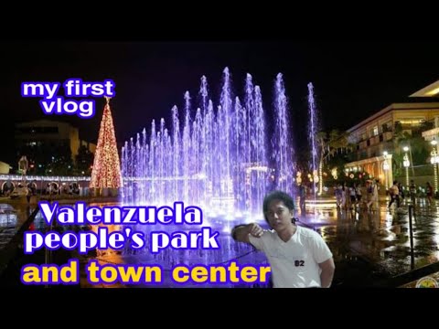 VALENZUELA PEOPLES PARK and town center ( vlog#1)
