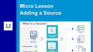 Micro Lesson: Adding a Source