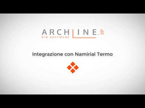 Integrazione ARCHLine.XP e Termo