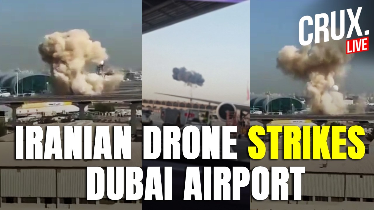 Iran War LIVE | Dubai Airport Bombed By Kamikaze Drone, Evacuation Ordered | UAE | Iran War Latest