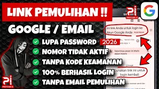 ⚠️ CARA MEMULIHKAN AKUN GOOGLE LUPA SANDI & NOMOR HP HILANG -  MENGEMBALIKAN AKUN EMAIL TERBARU 2026