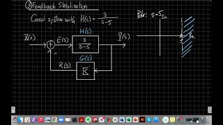 Feedback Stabilization Example