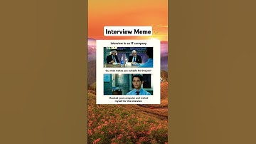 IT Company Interview Meme #shorts #tech #technology #interview #hacker #meme
