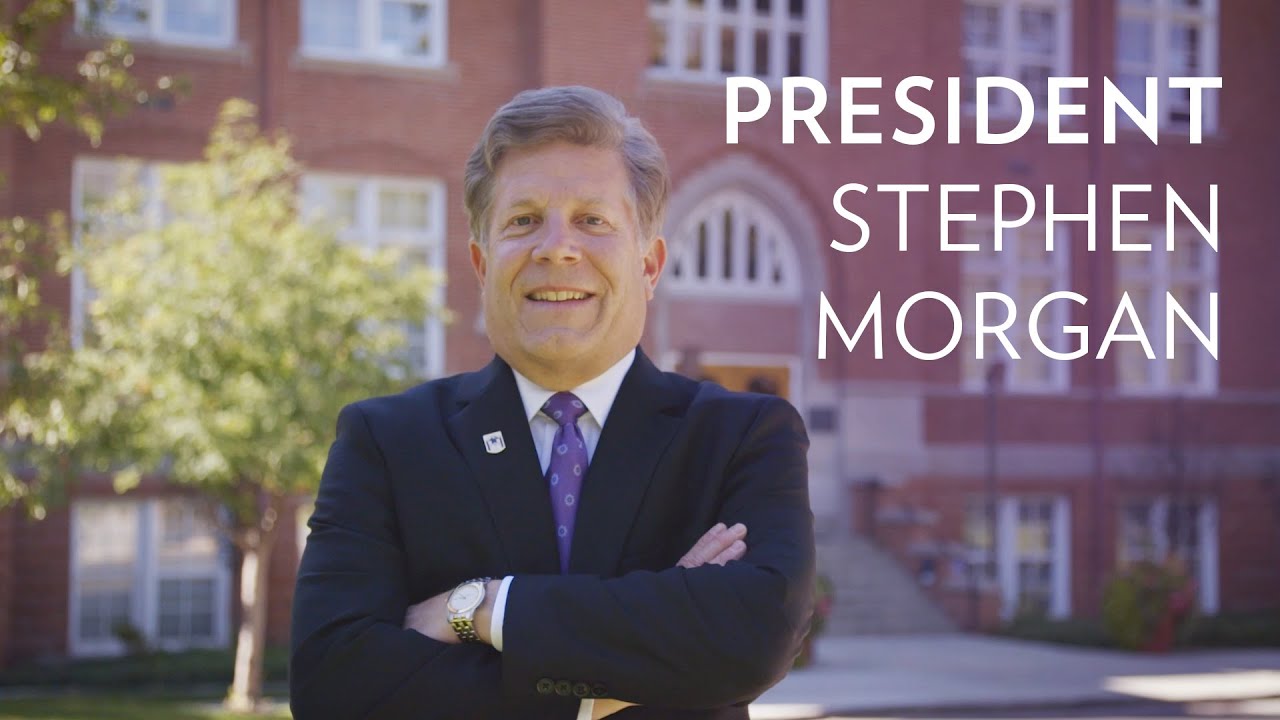 Steven R. Morgan Jr President Stephen R. Morgan: Westminster's 18th President - YouTube