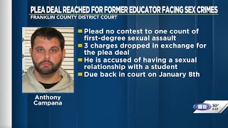 Plea deal reached for former educator facing sex crimes