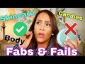 Fabs  fails product reviews candles hair skincare health  would i repurchase