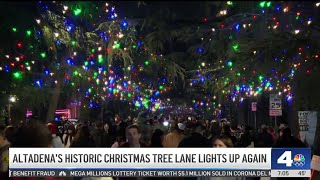 Emotional but jolly tree lighting ceremony in Altadena