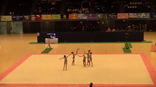 2014 ジュニア　フープ５　junior group hoop5